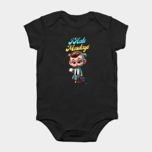 I Hate Mondays Baby Bodysuit